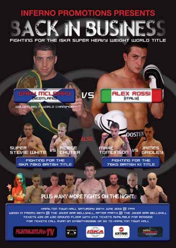 ISKA Super Heavy Weight Full Contact World Title